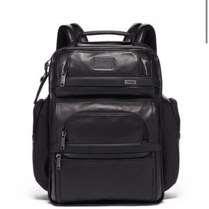 Tumi alpha brief backpack - leather
